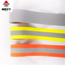 Manufacturer Silver Fluo Yellow Reflective Tape for Safety Clothing